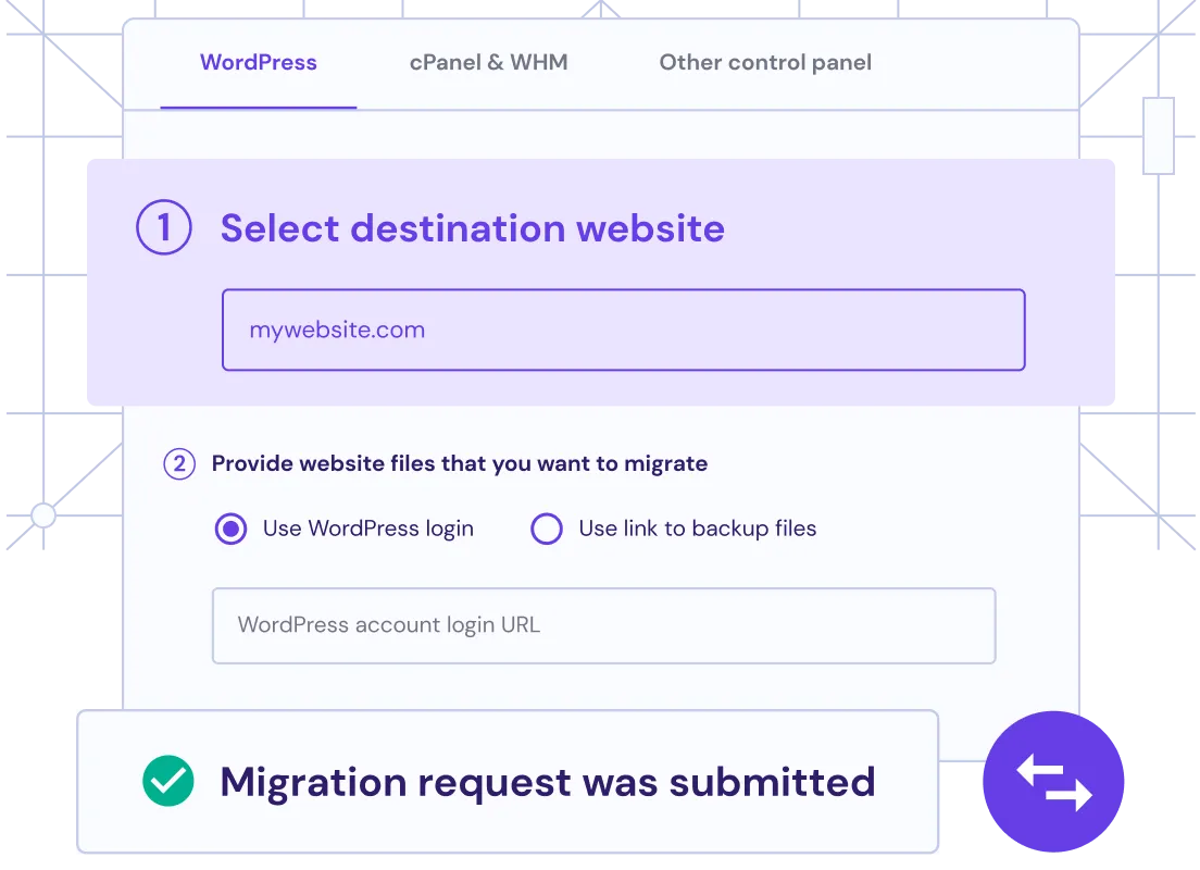 Gratis migratie van WordPress-websites