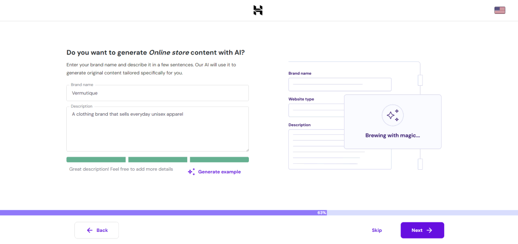 hostinger AI content generator
