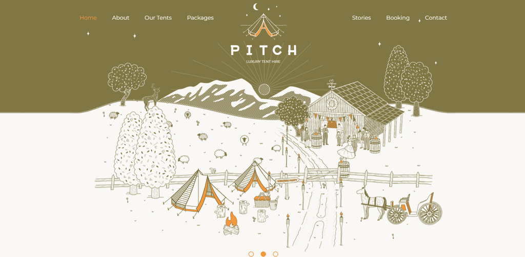 Pitch Tents startpagina