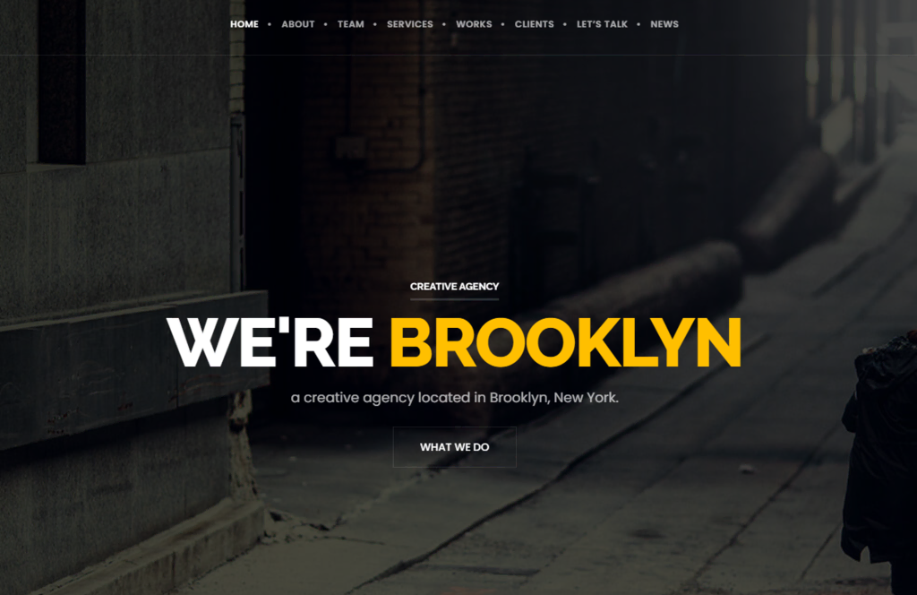 Brooklyn startpagina
