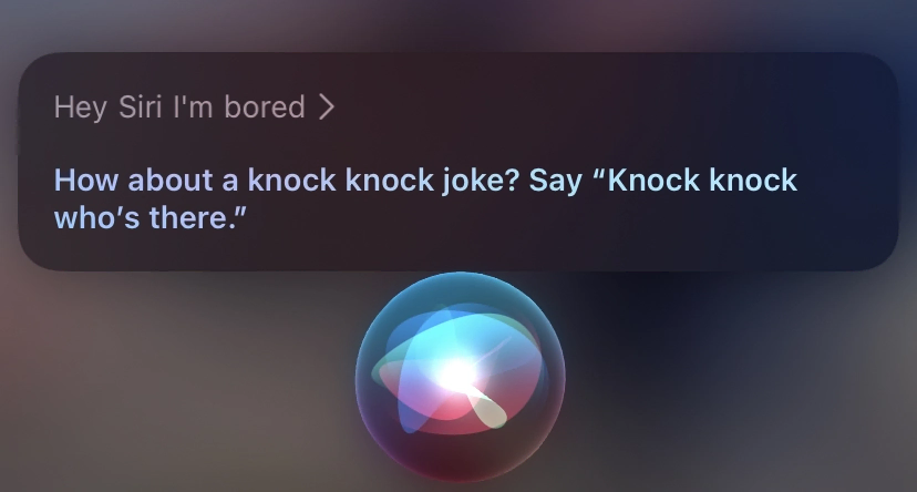 Vraag aan Siri
