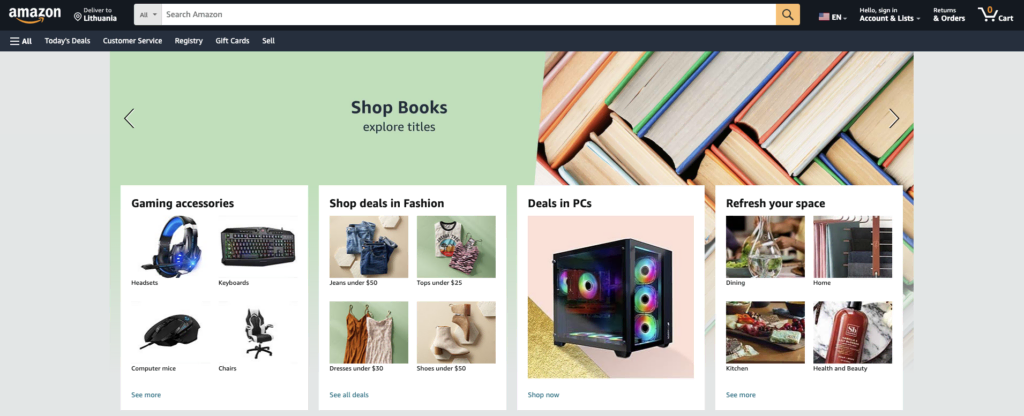 Amazon digitale producten verkopen online
